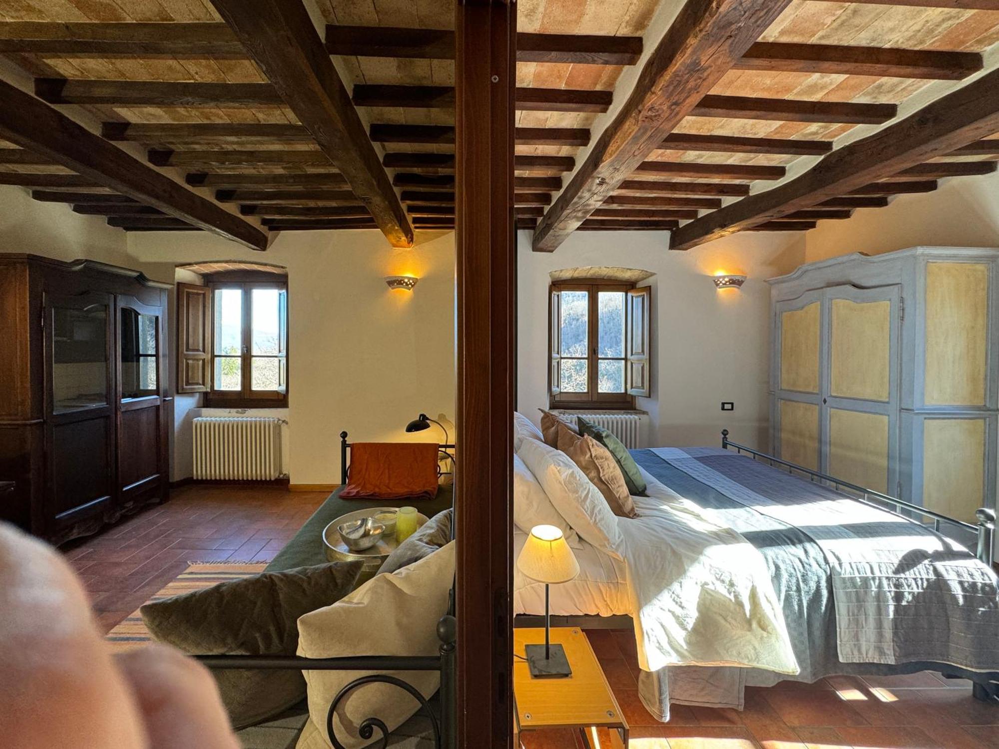 Bio Agriturismo Il Vigno Caprese Michelangelo Exterior foto