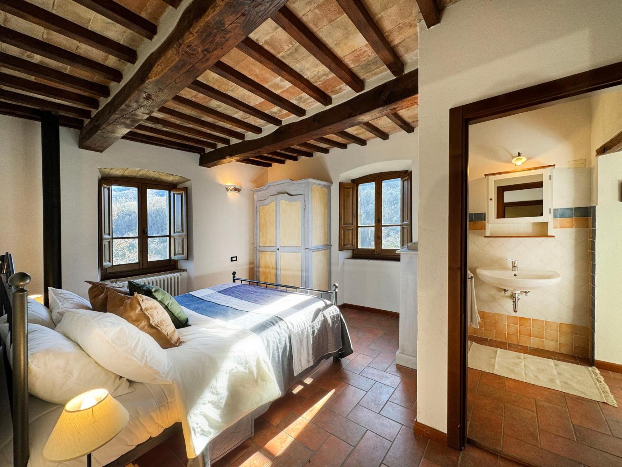 Bio Agriturismo Il Vigno Caprese Michelangelo Exterior foto