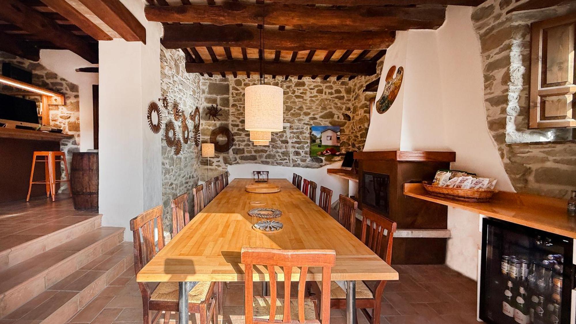 Bio Agriturismo Il Vigno Caprese Michelangelo Exterior foto